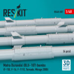 Matra Durandal (BLU-107) bombs (4 pcs) (3D Printed) (1/48) - Image 2