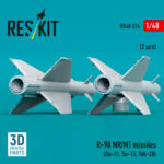 R-98 MR/MT missiles (2 pcs) (3D Printed) (1/48) - Image 3