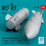 B43-0 nuclear bombs (2 pcs) (3D Printed) (1/48) - Image 3