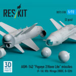 AGM-142 Popeye 2/Have Lite missiles (2 pcs) (3D Printed) (1/72) - Image 2
