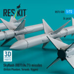 Skyflash (RB71/Av.71) missiles (4 pcs) (3D Printed) (1/72) - Image 3