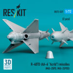 R-40TD (AA-6 Acrid) missiles (2 pcs) (3D Printed) (1/72) - Image 2