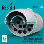 LRF-4 rocket launchers (4 pcs) (3D Printed) (1/72) - Image 3