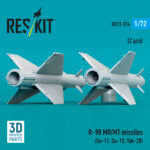 R-98 MR/MT missiles (2 pcs) (3D Printed) (1/72) - Image 3