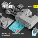 MJ-1A (Late) Jammer lift truck  (3D Printed model kit) (1/32) - Image 2