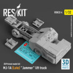 MJ-1A (Late) Jammer lift truck  (3D Printed model kit) (1/32) - Image 3