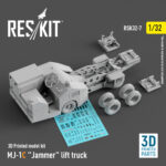 MJ-1C Jammer lift truck  (3D Printed model kit) (1/32) - Image 2