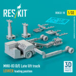 MHU-83 D/E Late lift truck LOWER loading position (3D Printed model kit) (1/32) - Image 2