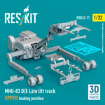 MHU-83 D/E Late lift truck UPPER loading position (3D Printed model kit) (1/32) - Image 2