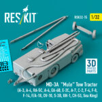 MD-3A Mule Tow Tractor (3D Printed model kit) (1/32) - Image 2