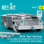 MD-3A Mule Tow Tractor (3D Printed model kit) (1/32) - Image 3