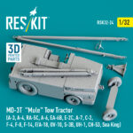 MD-3T Mule Tow Tractor (3D Printed model kit) (1/32) - Image 2