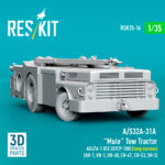 A/S32A-31A  Mule Tow Tractor AS47A-1 GTE (GTCP-100) (long version) (3D Printed model kit) (1/35) - Image 3