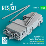 A/S32A-31A  Mule Tow Tractor MSU-200 NAV (long version) (3D Printed model kit) (1/35) - Image 2