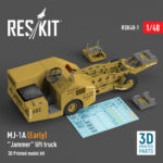 MJ-1A (Early) "Jammer" lift truck  (3D Printed model kit) (1/48)