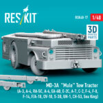 MD-3A Mule Tow Tractor (3D Printed model kit) (1/48) - Image 3
