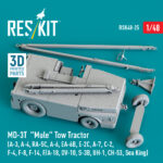 MD-3T Mule Tow Tractor (3D Printed model kit) (1/48) - Image 2