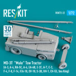 MD-3T "Mule" Tow Tractor (3D Printed model kit) (1/72) - Image 2