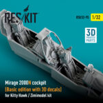 Mirage 2000N cockpit (Basic edition with 3D decals)  for Kitty Hawk / Zimimodel kit (3D Printed) (1/32) - Image 3