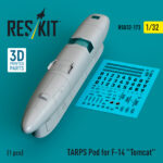 TARPS pod for F-14 Tomcat (1 pcs) (3D printed) (1/32) - Image 2