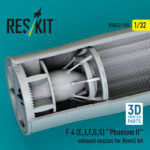 F-4 (E, J, F, G, S) Phantom II exhaust nozzles for Revell kit (3D Printed) (1/32) - Image 3