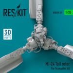 Mi-24 tail rotor for Trumpeter kit (3D printed) (1/35) - Image 2