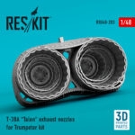 T-38A "Talon" exhaust nozzles for Trumpeter kit (3D Printed) (1/48) - Image 2