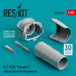 A-7 (E,D) "Corsair II" exhaust nozzle for Hasegawa kit (1/48) - Image 2