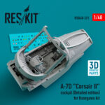 A-7D Corsair II cockpit (Detailed edition) for Hasegawa kit (3D Printed) (1/48) - Image 2