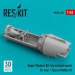 Super Mystere B2 early exhaust nozzle for Azur / Special Hobby kit (3D Printed) (1/48) - Image 2