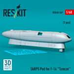 TARPS pod for F-14 Tomcat (1 pcs) (3D printed) (1/48) - Image 2