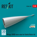 Mirage 2000B nose cone for Kinetic/Italeri kit (3D Printed) (1/48) - Image 2