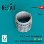B-1B "Lancer" exhaust nozzle (late - type 2) (1 pcs) only for RESKIT RSU48-0426, RSU48-0427 (3D Printed) (1/48) - Image 2