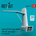 Tail for CH-53E Super Stallion, MH-53E Sea dragon for Academy kit (3D printed) (1/48) - Image 2