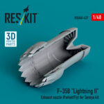 ​F-35B "Lightning II" exhaust nozzle (Parked/Fly) for Tamiya kit (3D printed) (1/48) - Image 2