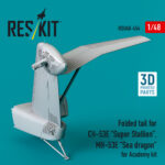 Folded tail for CH-53E "Super Stallion", MH-53E "Sea dragon" for Academy kit (3D printed) (1/48) - Image 3