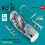 Mirage 2000C cockpit (Detailed edition) for Kinetic kit (3D Printed) (1/48) - Image 2