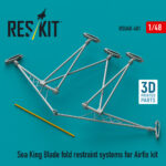 Sea King blade fold restraint systems for Airfix kit (3D Printed) (1/48) - Image 2