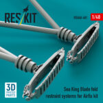 Sea King blade fold restraint systems for Airfix kit (3D Printed) (1/48) - Image 3