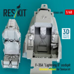 F-35A "Lightning II" cockpit (Detailed edition) for Tamiya kit (3D Printed) (1/48) - Image 3