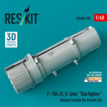 F-104 (S, G-late) "Starfighter" exhaust nozzle for Kinetic kit (3D Printed) (1/48) - Image 2