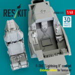 F-35C "Lightning II" cockpit (Detailed edition) for Tamiya kit (3D Printed) (1/48) - Image 3