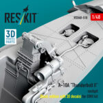 A-10A "Thunderbolt II" cockpit (Basic edition with 3D decals) for GWH kit (3D Printed) (1/48) - Image 3