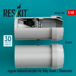 Jaguar exhaust nozzles for Kitty Hawk / Zimimodel (3D Printed) (1/48) - Image 2
