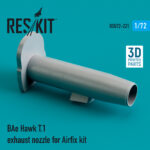 BAe Hawk T.1 exhaust nozzle for Airfix kit (3D Printed) (1/72)