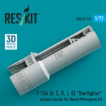 F-104 (A, C, D, J, G) Starfighter exhaust nozzle for Revell/Monogram kit (3D Printed) (1/72) - Image 3