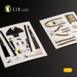 F-8J Crusader- Interior 3D Decal for Trumpeter kit (1/32)