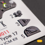 I-16 type 17 - Interior 3D Decal for ICM kit (1/32) - Image 5