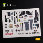 CR.42 LW - Interior 3D Decal for ICM kit (1/32) - Image 2