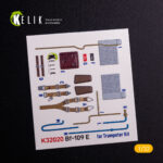 BF-109 E  - Interior 3D Decal with 3D printed parts for Trumpeter kit (1/32) - Image 2
